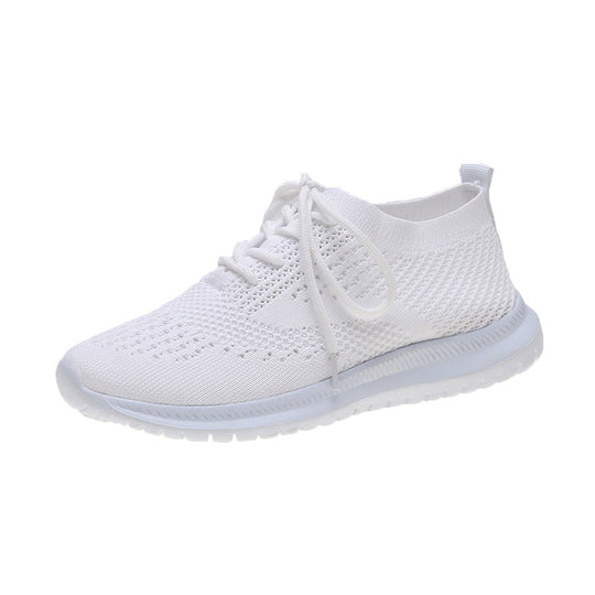 Damen Atmungsaktive und flexible Sneakers mit strukturiertem Obermaterial EB