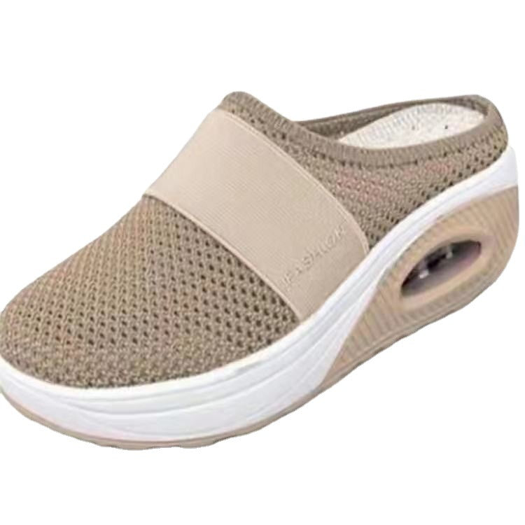 Damen Komfortable und atmungsaktive Clogs mit dämpfendem Fußbett EB