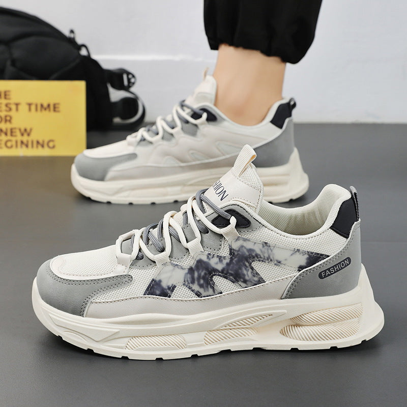 Damen Sportliche Sneakers mit stoßdämpfendem Sohlenprofil und atmungsaktiver Oberfläche EB