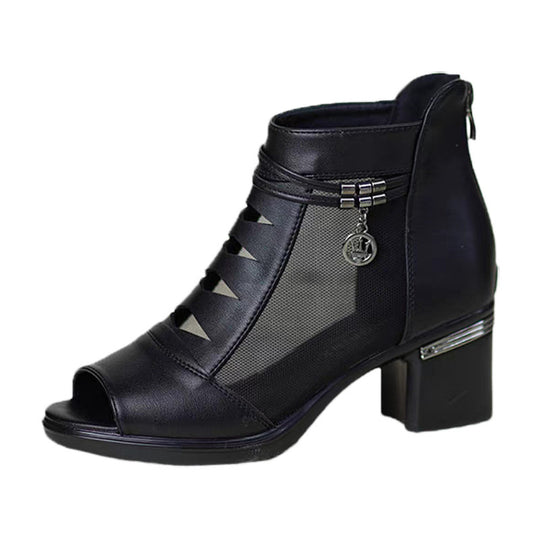 Damen elegante und atmungsaktive Stiefeletten EB