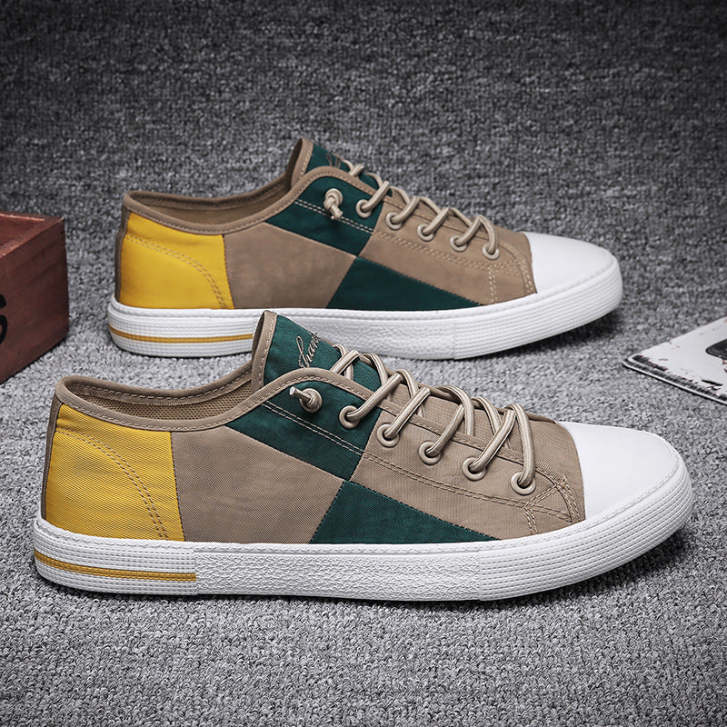 Damen Modische Sneakers mit farbenfrohem Design und atmungsaktiven Eigenschaften EB