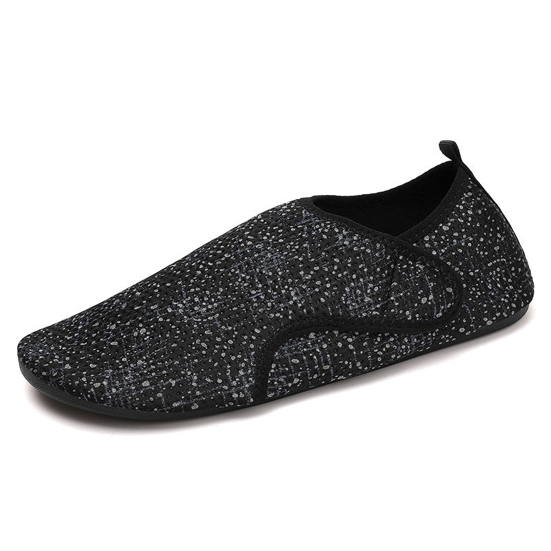 Damen Bequeme Strick-Hausschuhe mit flexiblem Design EB