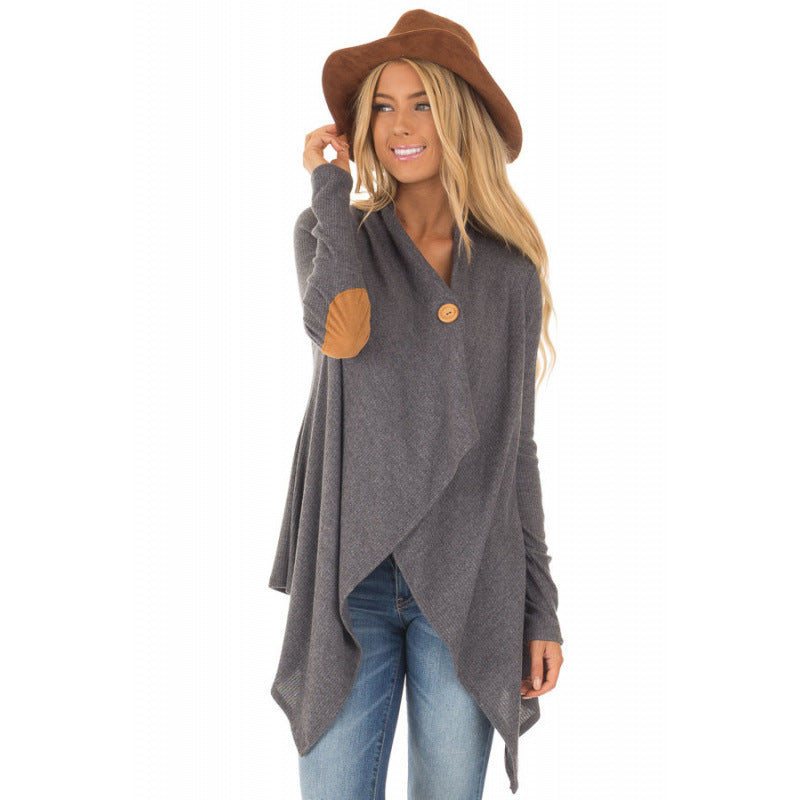Damen Wickeljacke mit asymmetrischem Schnitt akzenten EB
