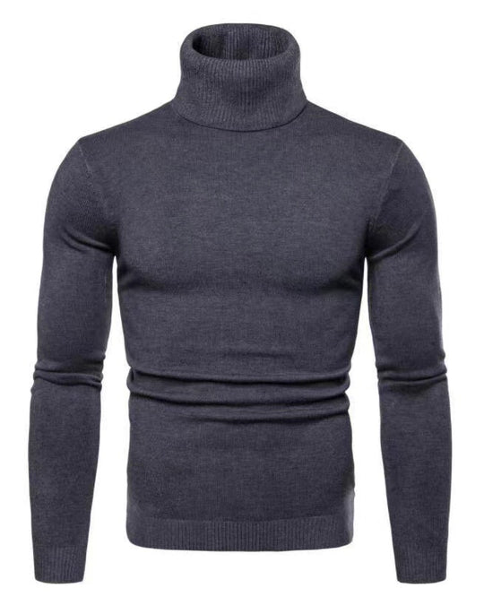 Herren Rollkragenpullover aus hochwertiger Baumwolle EB