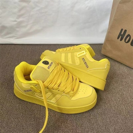 Damen Sportliche Sneakers mit dämpfender Sohle und atmungsaktiver Obermaterialstruktur Heidi Mode