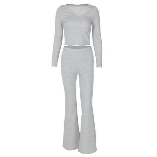 Damen modischer Jumpsuit mit lässigem Schnitt und weichem Material EB