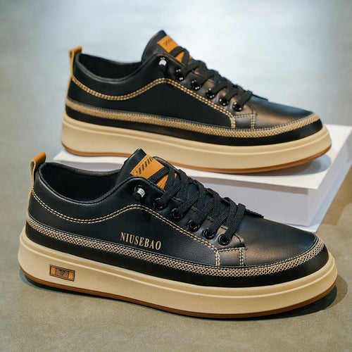 Damen modische Sneakers mit strapazierfähigem Obermaterial und komfortabler Sohle EB
