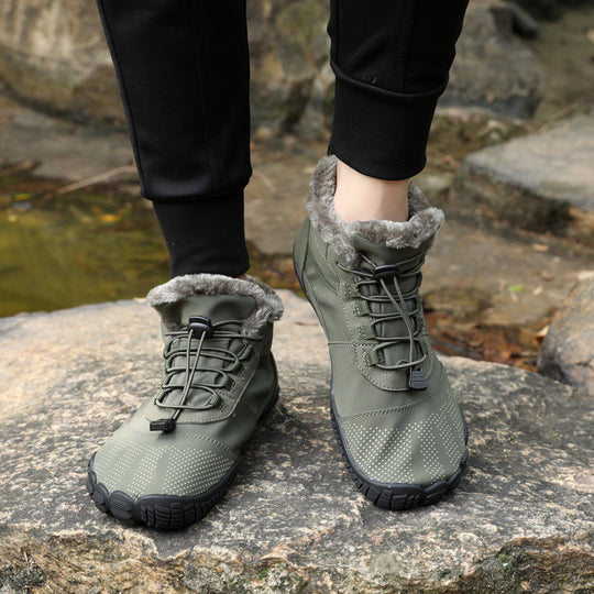 Damen Multifunktionale Outdoor-Boots mit warmem Innenfutter und rutschfester Sohle EB