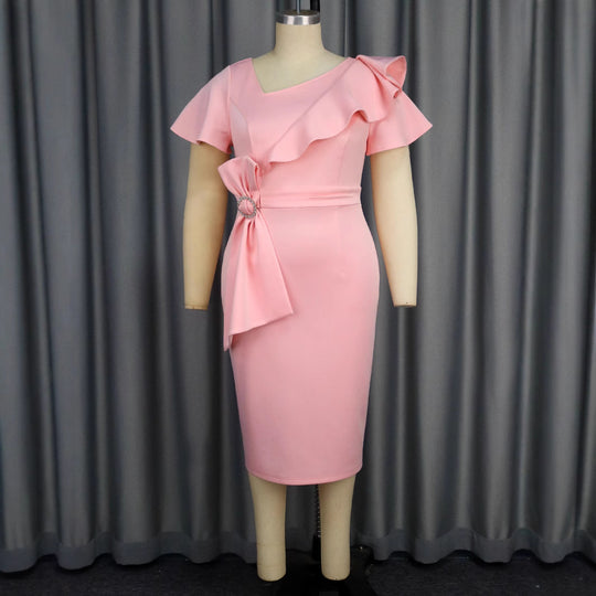 Damen Elegantes und schmeichelndes Abendkleid EB