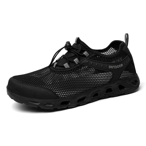 Damen Outdoor-Sneaker mit atmungsaktivem Mesh und rutschfester Sohle EB
