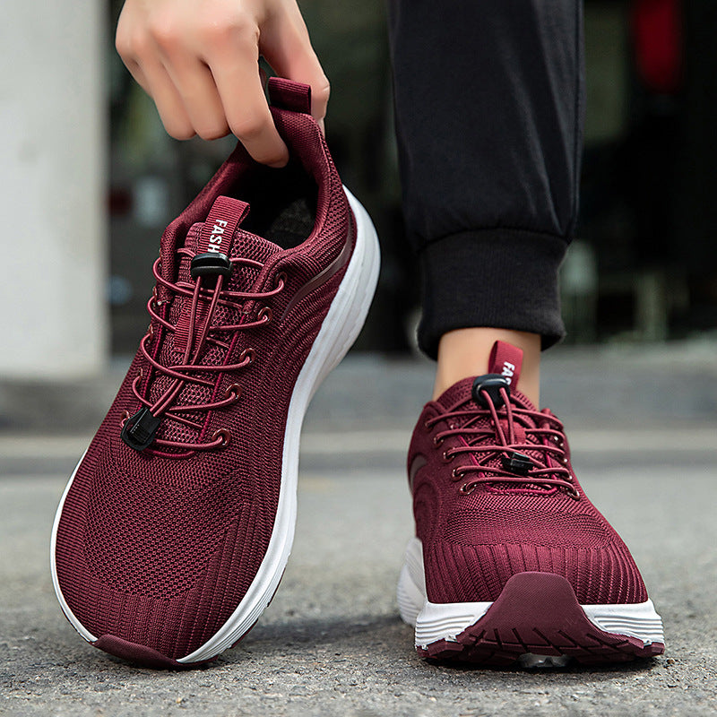 Damen Sportliche Leichtgewicht Laufschuhe mit atmungsaktiver Mesh-Oberfläche EB