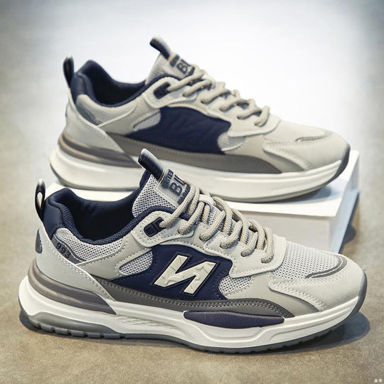 Damen Sportliche Lightweight Sneakers mit atmungsaktiver Mesh-Oberfläche und dämpfender Sohle EB