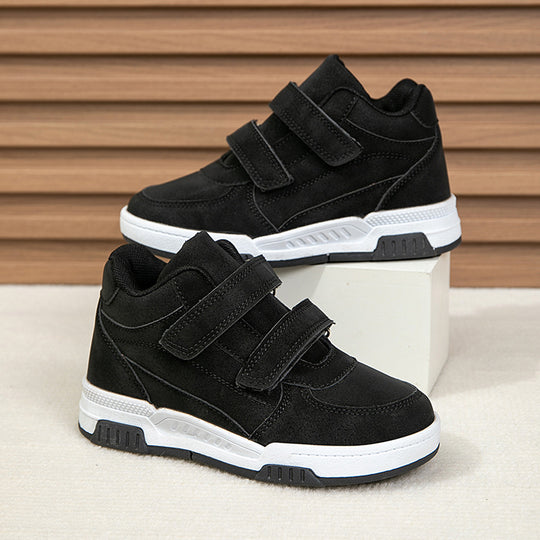 Damen Sportliche High-Top Sneaker mit verstellbarem Klettverschluss EB