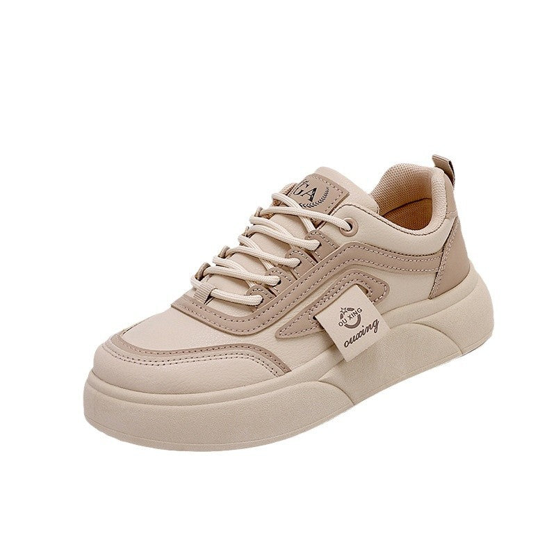 Damen modische Freizeitsneaker mit atmungsaktivem Obermaterial und rutschfester Sohle EB