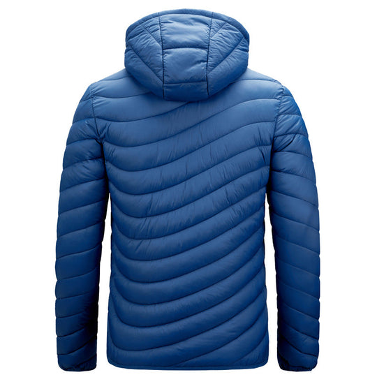 EB | Herren-Steppjacke mit Kapuze - Sverre
