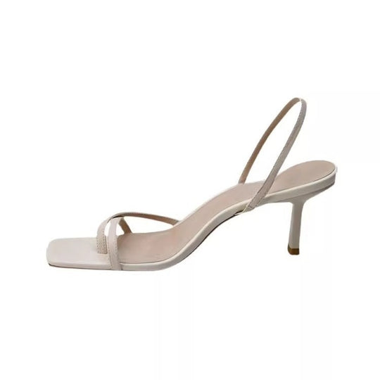 Damen elegante High Heel Sandalen mit verstellbaren Riemchen EB