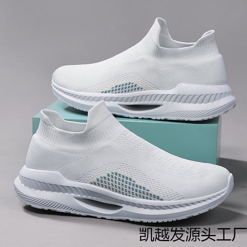 Damen Atmungsaktive Strick-Sneaker mit rutschfester Sohle EB
