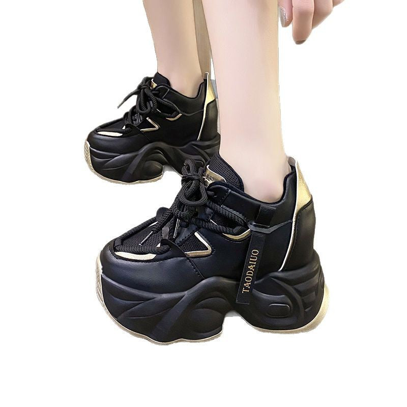 Damen Chunky Sneakers mit innovativer Dämpfung und futuristischem Design EB