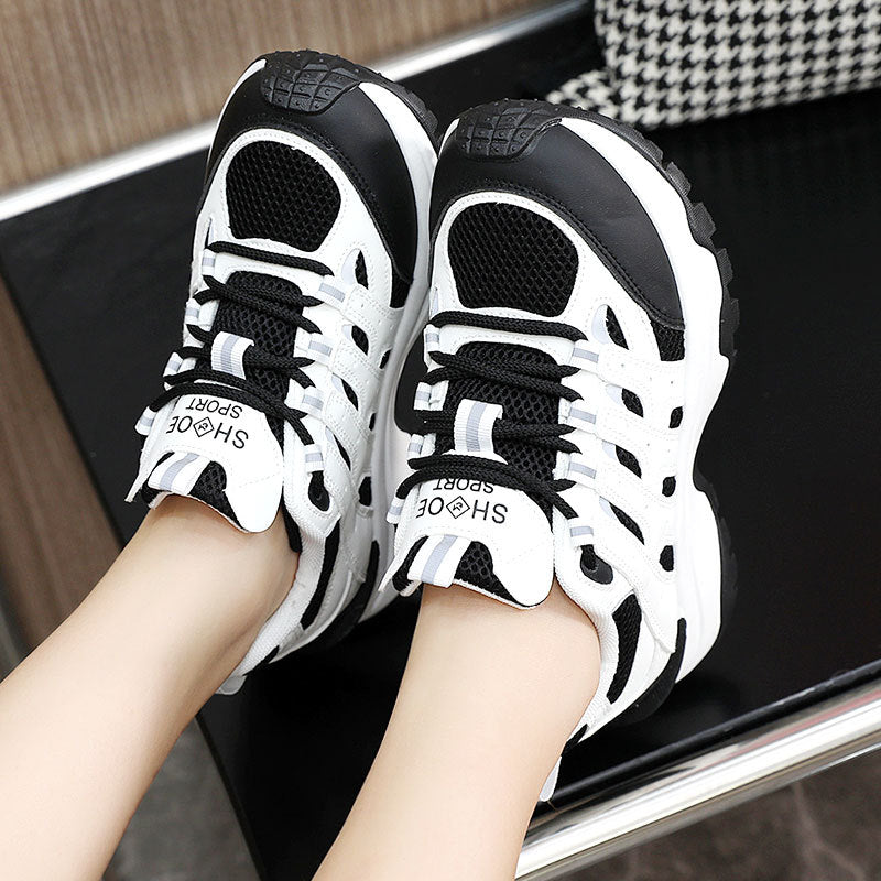 Damen Sportliche Lauf-Sneaker mit atmungsaktivem Obermaterial und dämpfender Sohle EB