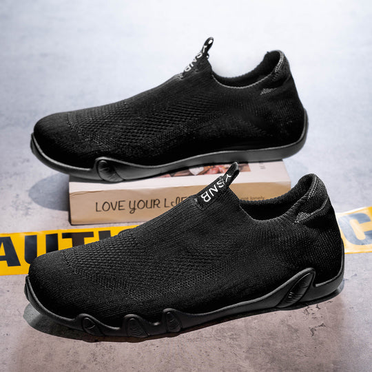 Damen Atmungsaktive Sportfreizeitschuhe mit rutschfester Sohle EB