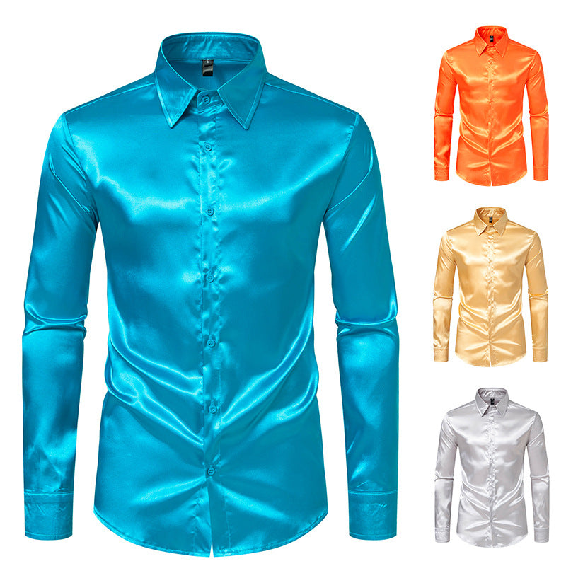 Herren Seidenhemd EB