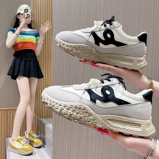 Damen Freizeit Sneakers mit überlegener Dämpfung und rutschfester Sohle EB