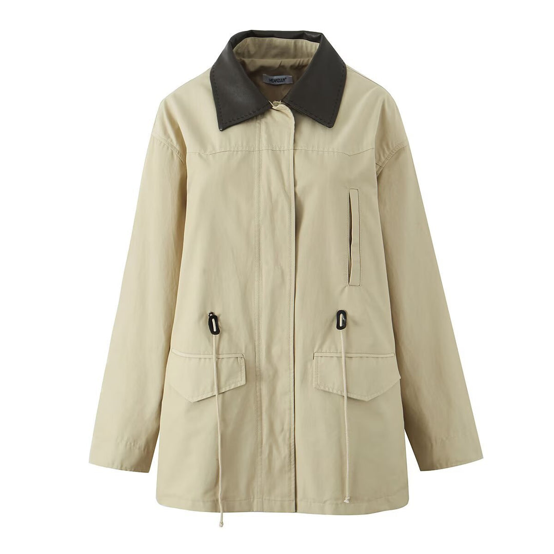 Damen Übergangsjacke mit praktischem Kordelzug EB