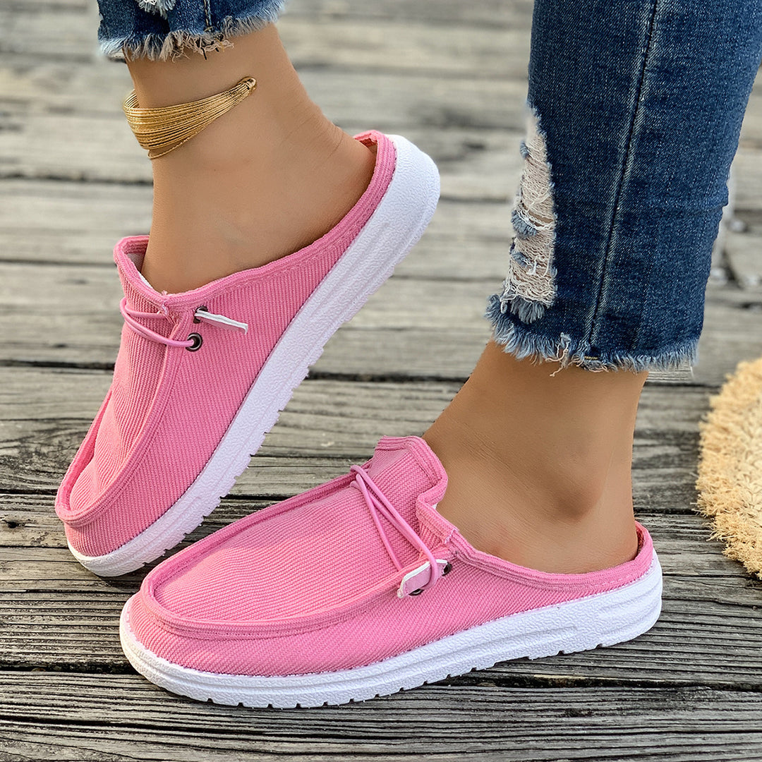 Damen Slip-On Mokassins mit attraktiver Rippstruktur EB