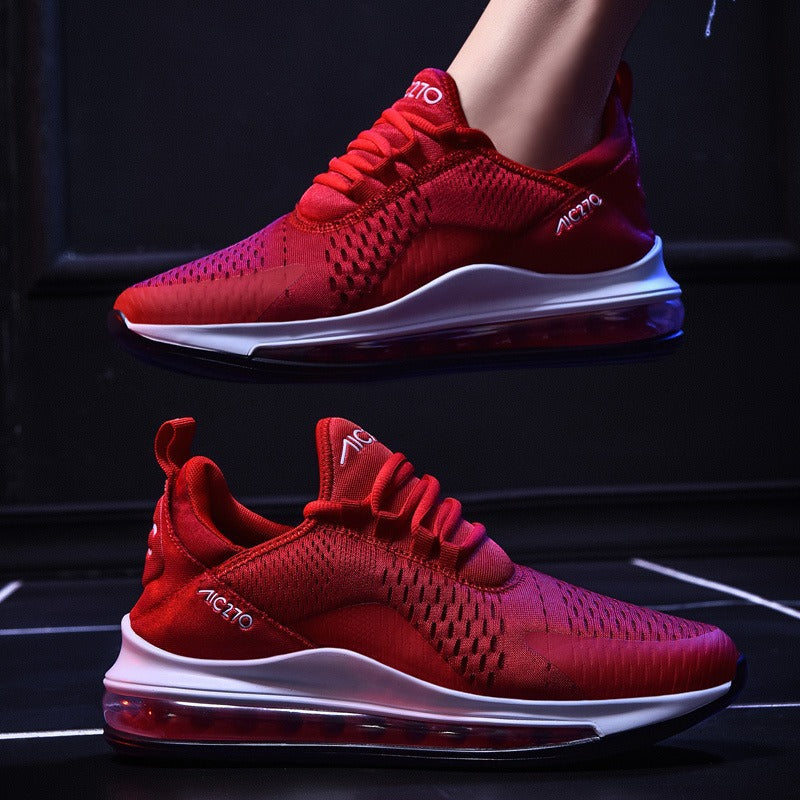 Herren moderne Air‑Cushion City‑Run Sneaker mit belüfteter Mesh‑ und TPU‑Stützstruktur EB