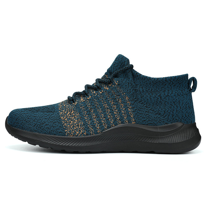 Damen Sportliche und atmungsaktive Sneakers mit elastischem Schaft EB