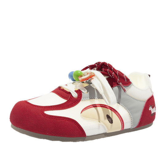 Damen Verspielte Freizeitsneaker mit einzigartigem Tiermotiv und komfortabler Sohle EB