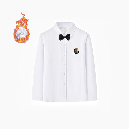 Damen Elegantes Langarmhemd mit weicher Innenseite EB