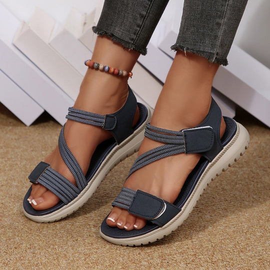 Damen Komfortable Freizeit Sandalen EB