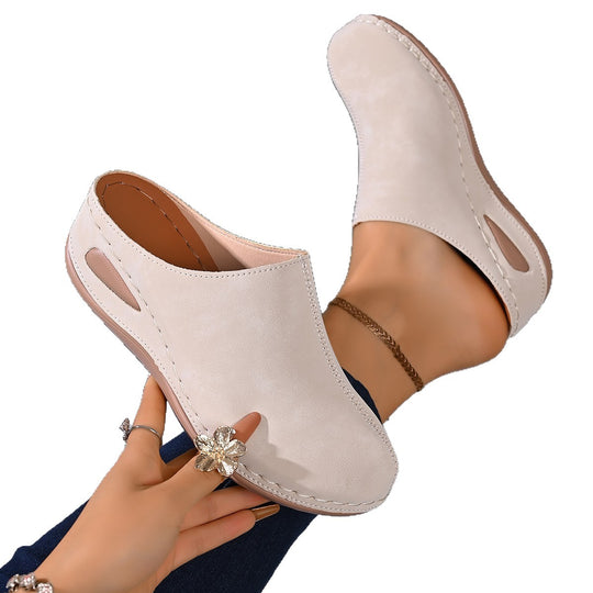 Damen Clogs mit ergonomischem Fußbett und rutschfester Sohle EB