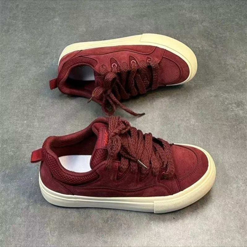 Damen Retro-Lifestyle-Sneaker mit atmungsaktivem Obermaterial und dämpfender Sohle EB