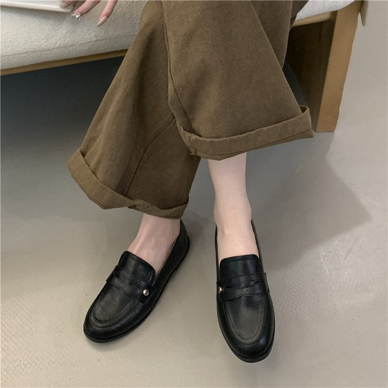 Damen Mokassins mit hochwertigem Leder und eleganten Details EB