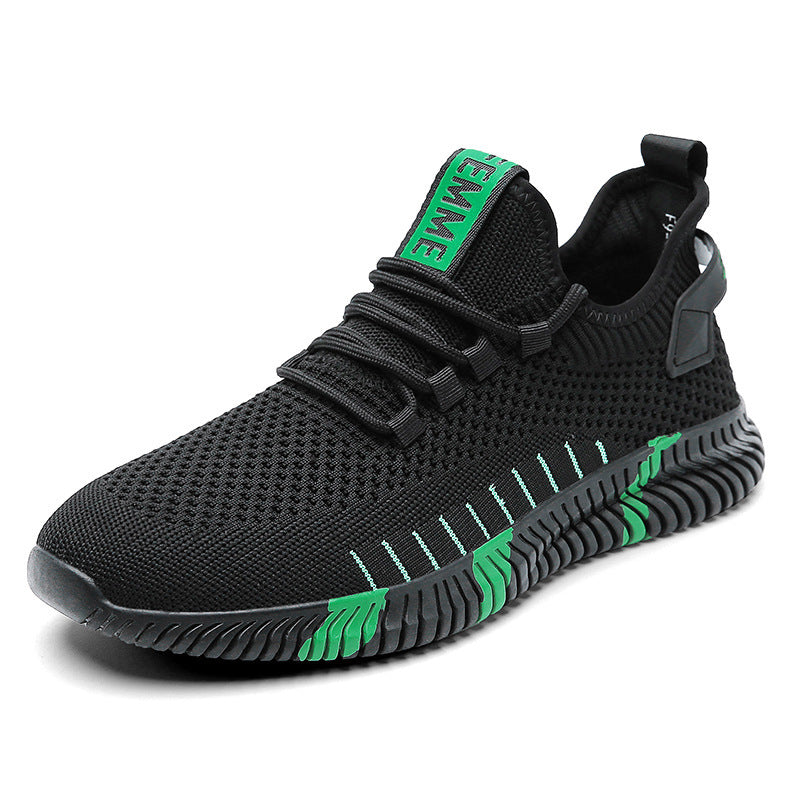 Damen Bequeme Trainingssneakers mit atmungsaktiver Mesh-Oberfläche und rutschfester Sohle EB
