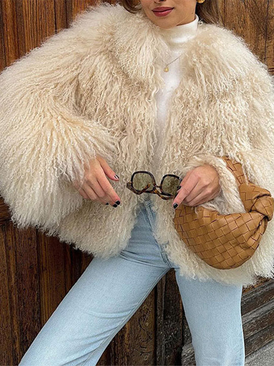 EB | Faux Shearling Jacke