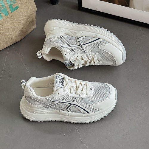 Damen Atmungsaktive Mesh-Sneaker mit Dämpfung EB