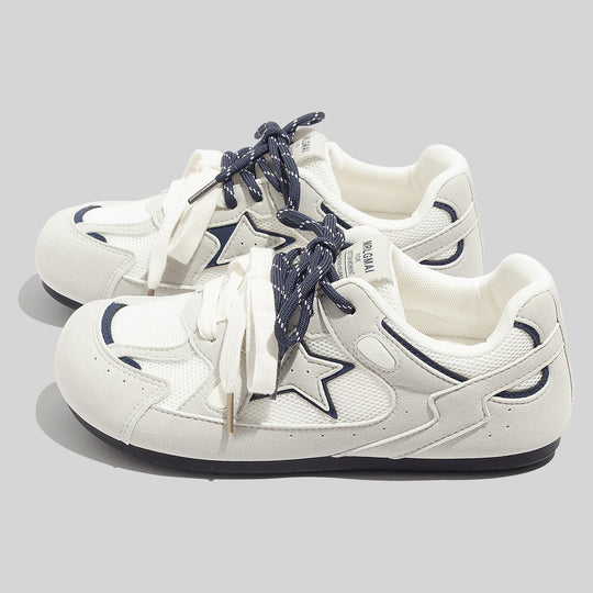Damen Sportliche Sneakers mit atmungsaktivem Mesh-Obermaterial und flexibler Sohle EB