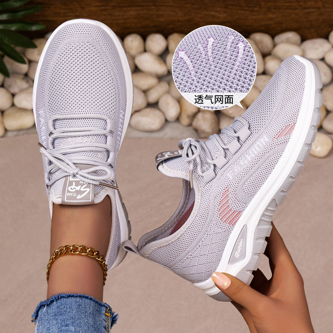 Damen Atmungsaktive und bequeme Sport-Sneaker EB
