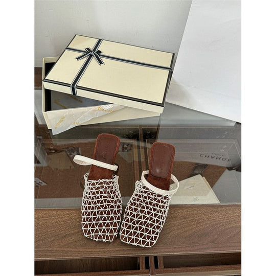 Damen Mules mit modernem Netzdesign EB