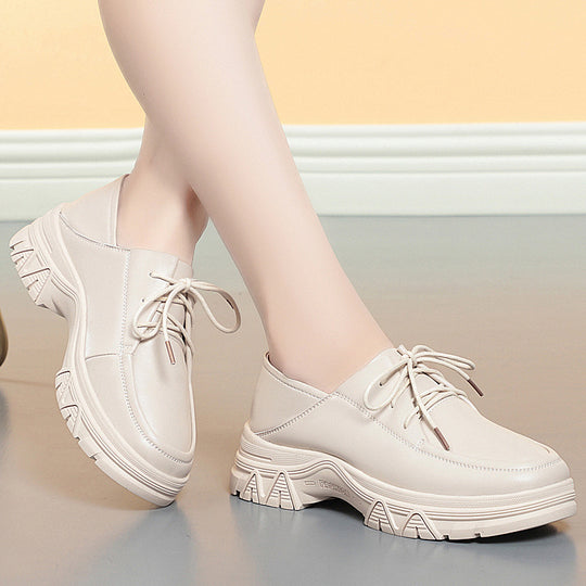 Damen Komfortable Schnürschuhe mit rutschfester Sohle und modischem Design EB
