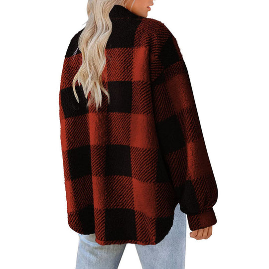 EB | Warmer Karierter Mantel