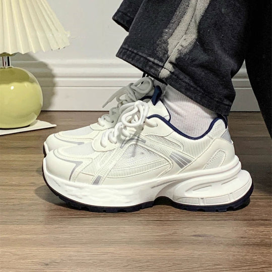 Damen modische Sportschuhe mit dämpfender Sohle und atmungsaktivem Obermaterial EB