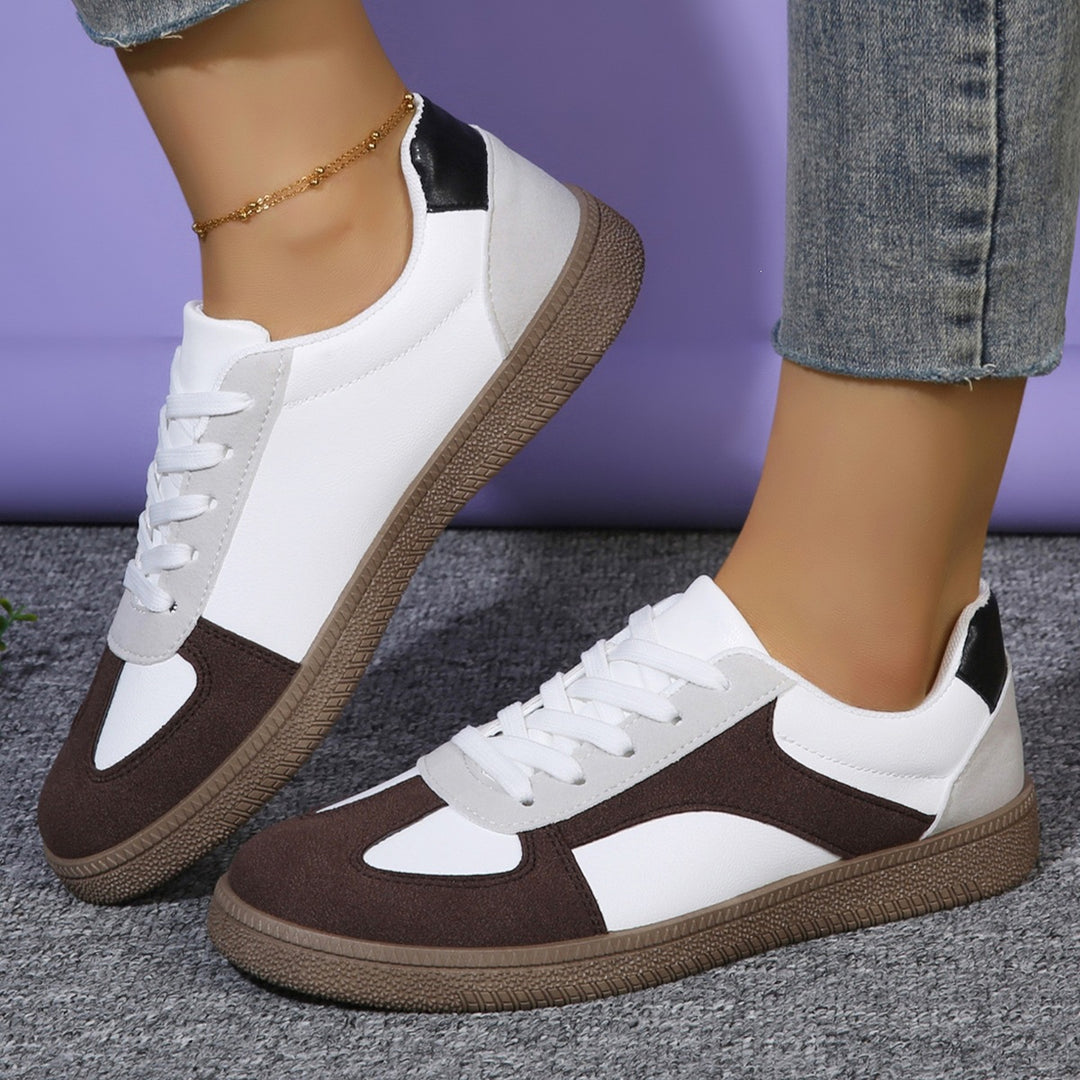 Damen Sportliche Sneaker mit modischem Design und rutschfester Sohle EB