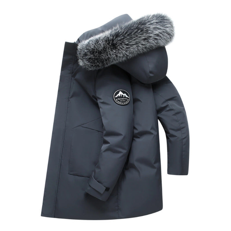 Damen Winterparka mit abnehmbarer Kapuze und kuscheligem Kunstfell EB