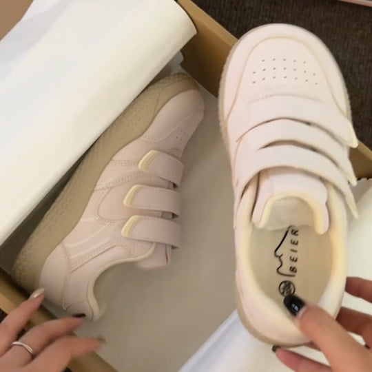 Damen Sneakers mit verstellbarem Klettverschluss und atmungsaktivem Obermaterial EB