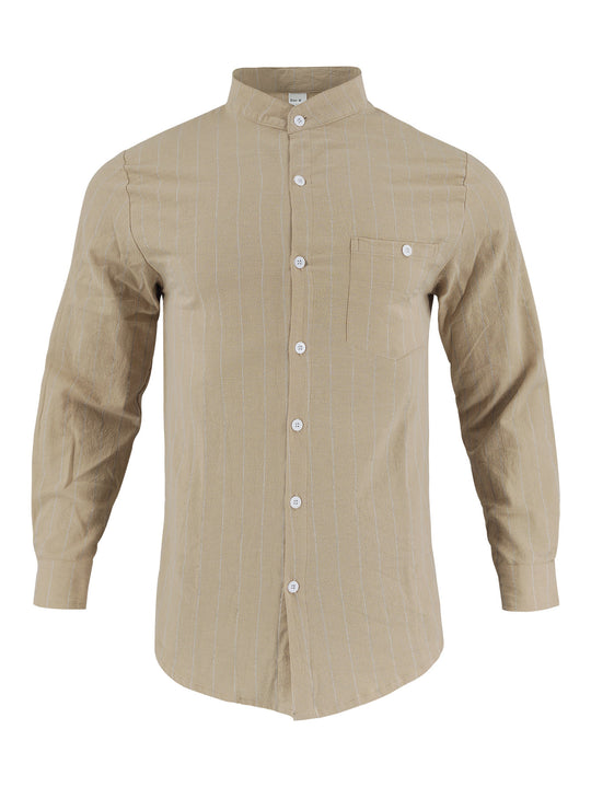 Herren Hemd mit modernem Streifenmuster EB