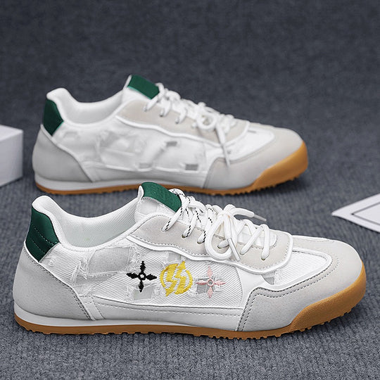 Damen Sportliche Sneaker mit atmungsaktiver Obermaterialstruktur und modischem Design EB